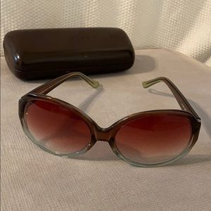 BCBG MaxAvaria Ombré Sunglasses + BCBG Hard Case